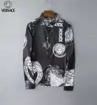 chemise versace homme solde medusa logo xxx noir